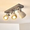 Lomma Ceiling Light grey, 3-light sources