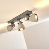 Lomma Ceiling Light grey, 3-light sources