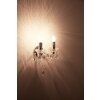 Reality lights LÜSTER wall light transparent, clear, 2-light sources
