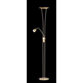 Trio lights ARIZONA ground light, floor lamp LED brass, 1-light source