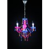 Reality lights LÜSTER chandelier colourful, 3-light sources