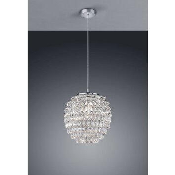 Reality PETTY pendant light chrome, 1-light source