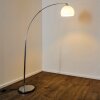 Reality Brasilia floor lamp chrome, 1-light source