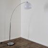 Reality Brasilia floor lamp chrome, 1-light source