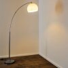Reality Brasilia floor lamp chrome, 1-light source