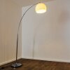 Reality Brasilia floor lamp chrome, 1-light source