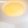 Trio NAGANO ceiling light LED white, 1-light source, Remote control, Colour changer