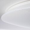 Deckenleuchte ceiling light LED white, 1-light source, Remote control