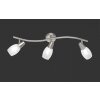 Reality Colmar Ceiling Light matt nickel, 3-light sources
