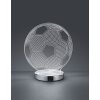 Reality Ball Table Lamp LED chrome, 1-light source