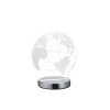 Reality Globe Table Lamp LED chrome, 1-light source