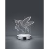 Reality lights Karo table lamp LED chrome, 1-light source