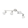 Reality Antibes Ceiling Light matt nickel, 4-light sources