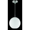 Reality MOON Pendant Light matt nickel, 1-light source