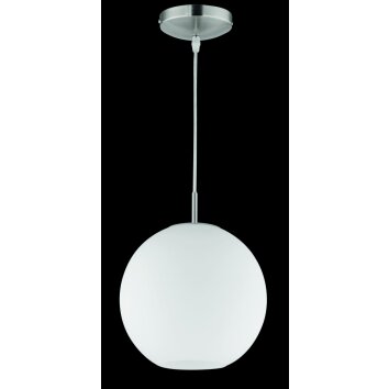 Reality MOON Pendant Light matt nickel, 1-light source