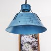 BERKELEY Pendant Light blue, black, 1-light source