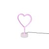 Table Lamp Reality HEART LED white, 1-light source