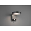 Reality POSADAS Wall Light LED anthracite, 1-light source, Motion sensor