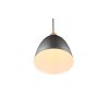 Reality Jagger Pendant Light dark brown, matt nickel, 1-light source