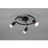 Reality Paris Ceiling Light black, 3-light sources