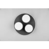 Trio lights Franklin ceiling light LED anthracite, 3-light sources
