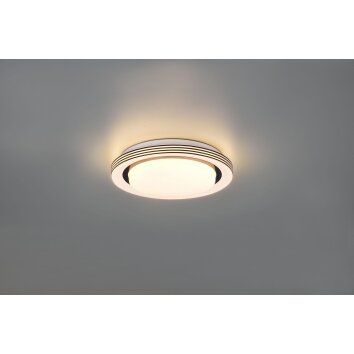 Reality Atria Ceiling Light LED black, white, 1-light source, Remote control