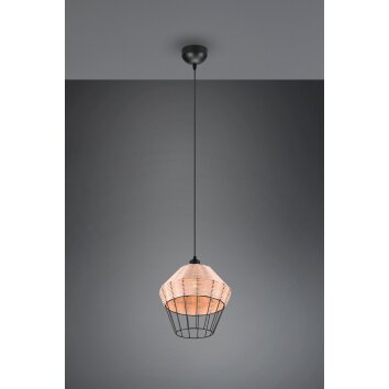 Reality Borka Pendant Light black, 1-light source