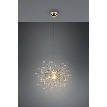 Reality Gloria Pendant Light brass, 1-light source