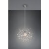 Reality Gloria Pendant Light chrome, 1-light source