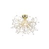 Reality Gloria Ceiling Light brass, 1-light source