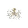 Reality Gloria Ceiling Light brass, 1-light source