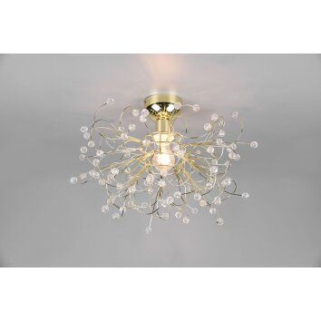 Reality Gloria Ceiling Light brass, 1-light source