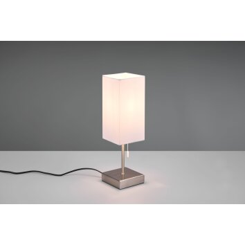 Reality Ole Table lamp matt nickel, 1-light source