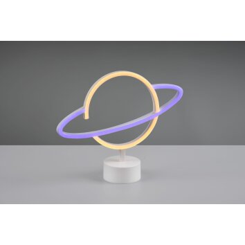 Reality Planet Table lamp LED white, 1-light source