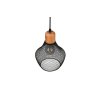 Reality Valeria Pendant Light black, 1-light source
