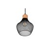 Reality Valeria Pendant Light black, 1-light source