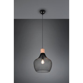 Reality Valeria Pendant Light black, 1-light source