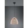 Reality Rike Pendant Light black, 1-light source