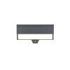 Trio lights MARIZA wall light LED anthracite, 1-light source, Motion sensor