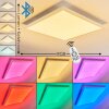 VOISINES Ceiling light LED white, 1-light source, Remote control, Colour changer