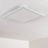VOISINES Ceiling light LED white, 1-light source, Remote control, Colour changer