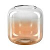 Glass lampshade  Lauden replacement glass, spare part 15 cm Amber, clear