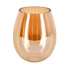 Glass lampshade  Vevino replacement glass, spare part Amber