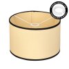 Chellas spare part, Lampshade beige, Ecru, black