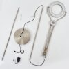 DONNA Floor Lamp LED matt nickel, 2-light sources