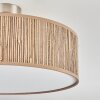 Foggia ceiling light matt nickel, 3-light sources