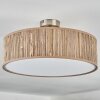 Foggia ceiling light matt nickel, 3-light sources