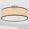 Foggia ceiling light matt nickel, 3-light sources