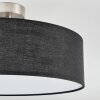 Foggia ceiling light matt nickel, 3-light sources