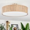 Foggia ceiling light matt nickel, 3-light sources